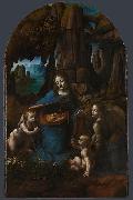 The Virgin of the Rocks Leonardo  Da Vinci